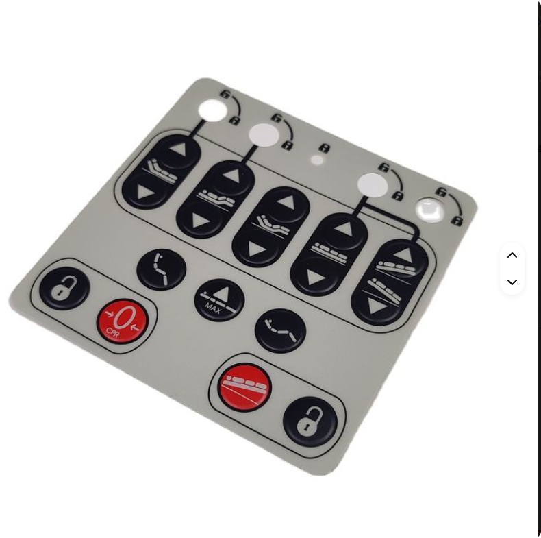 medical device control panel