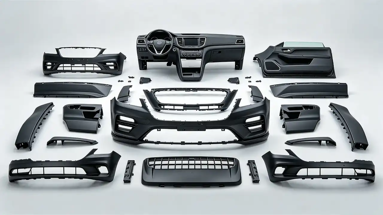 car plastic injection parts