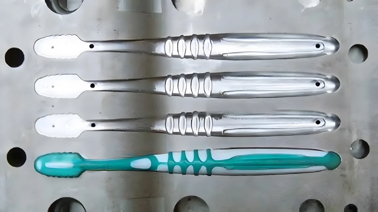 overmolding process soft grip