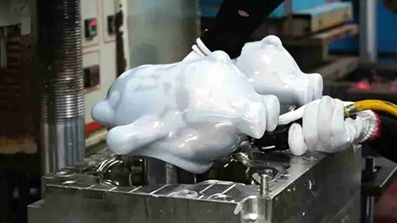 Silicone mold-making process