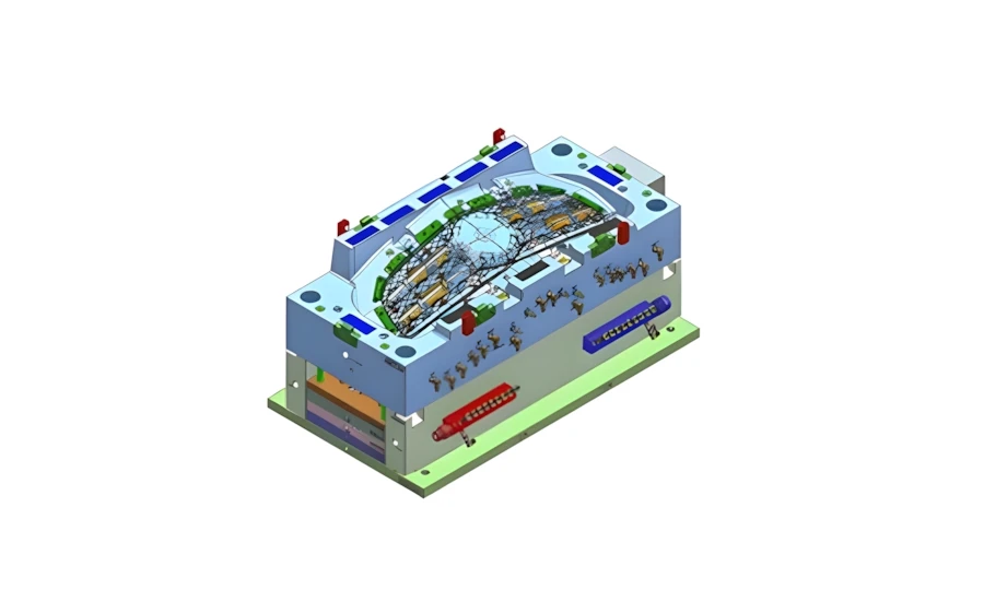 ABS plastic injection mold design