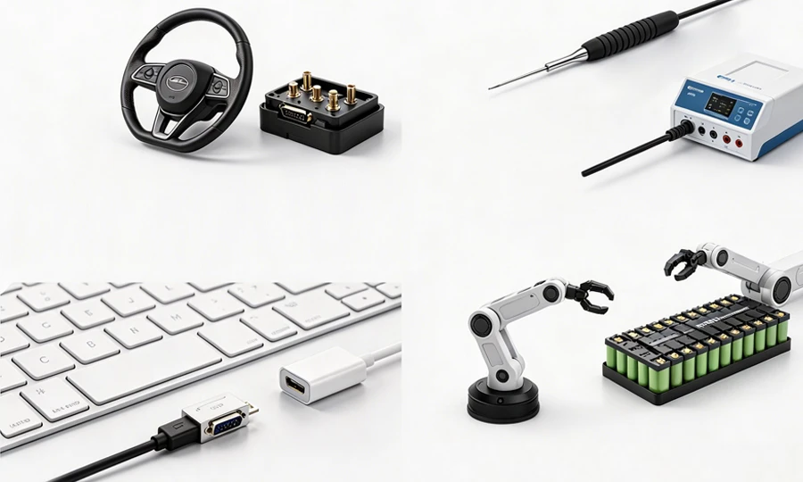 ABS plastic molded parts applications