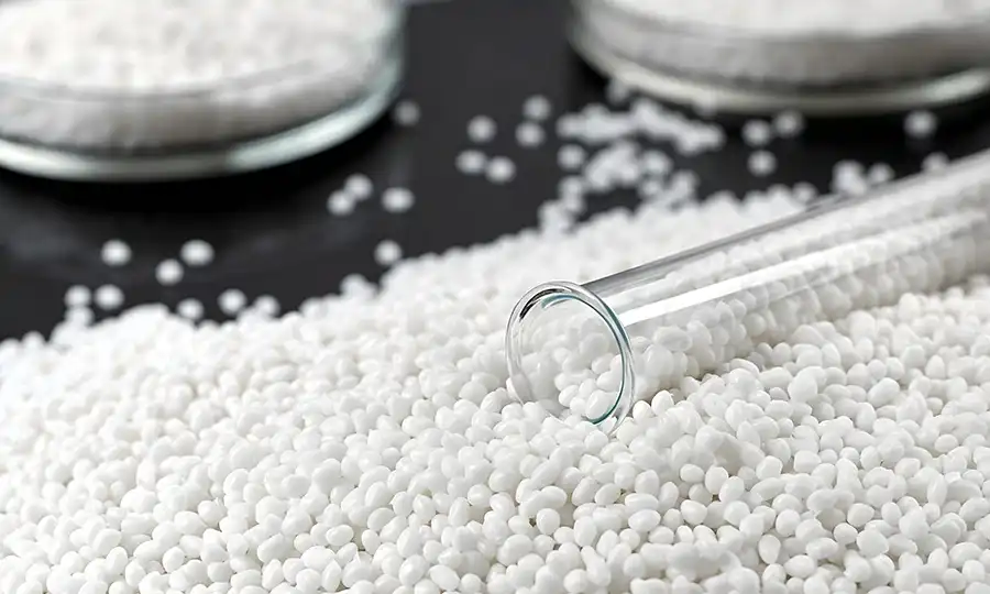 HDPE plastic molecular structure