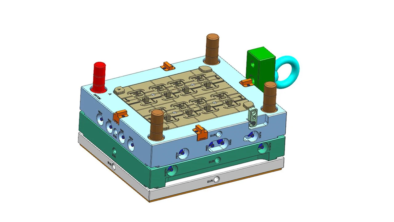 LCP plastic precision mold tooling