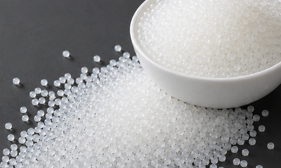 PBT plastic resin pellets