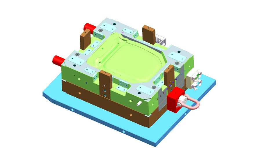 PEEK plastic precision mold tooling