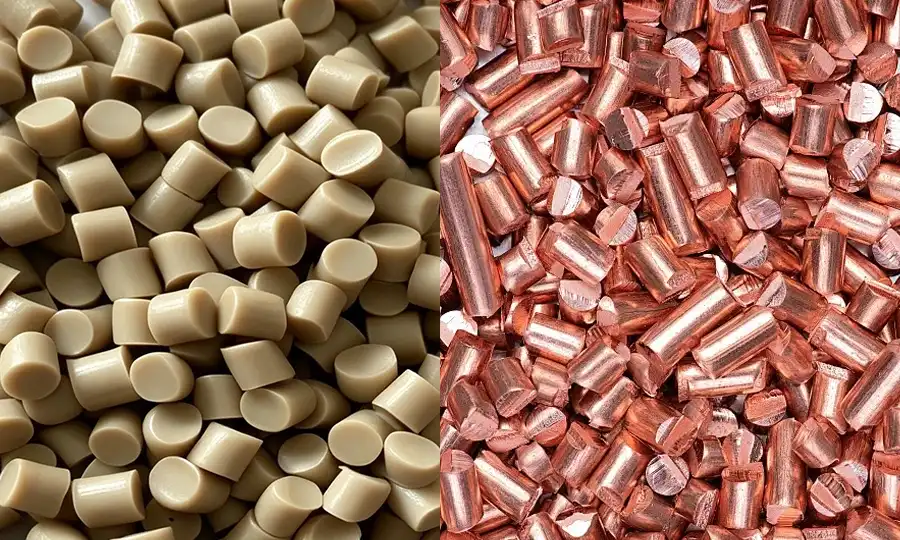 PEEK plastic replacing metal parts