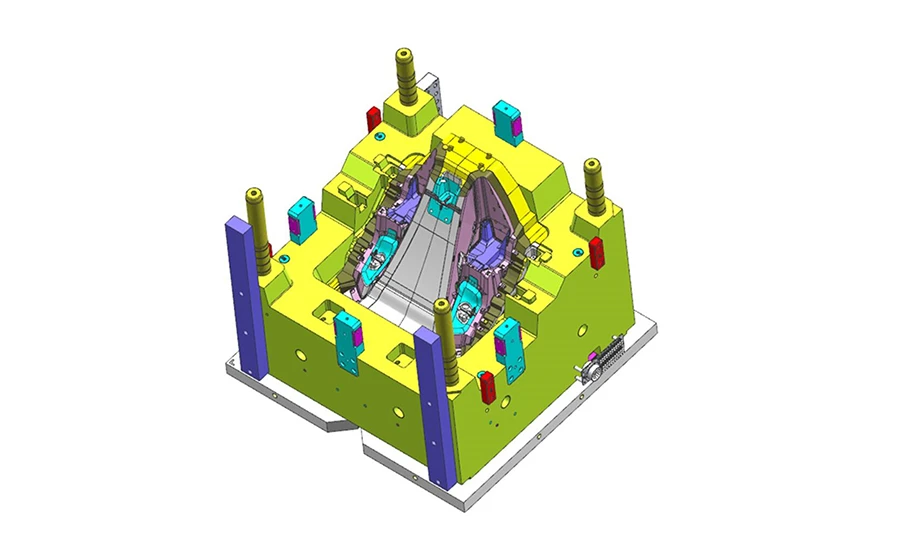 PET plastic injection mold tooling