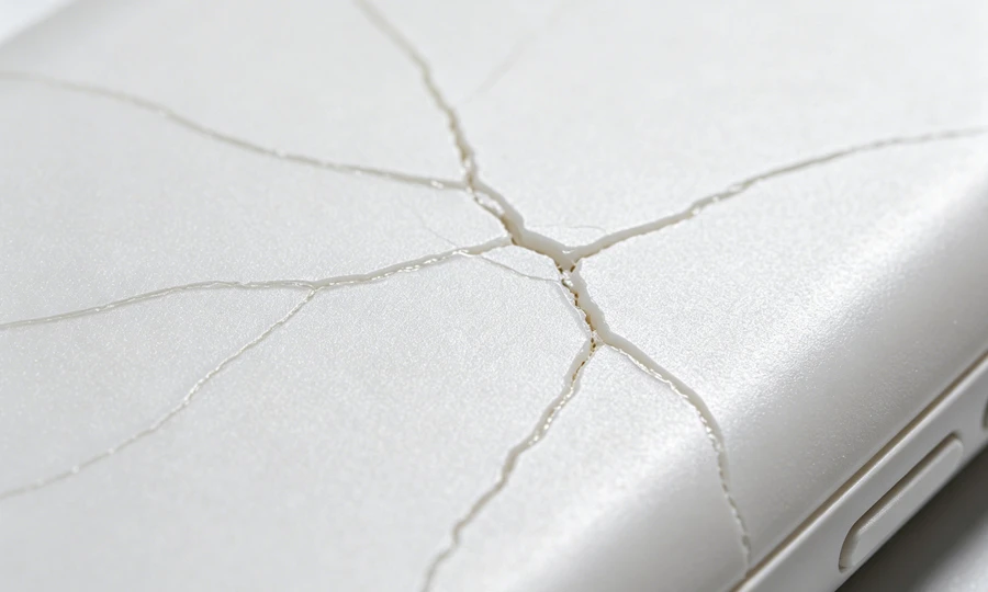 Polycarbonate ESC stress cracking