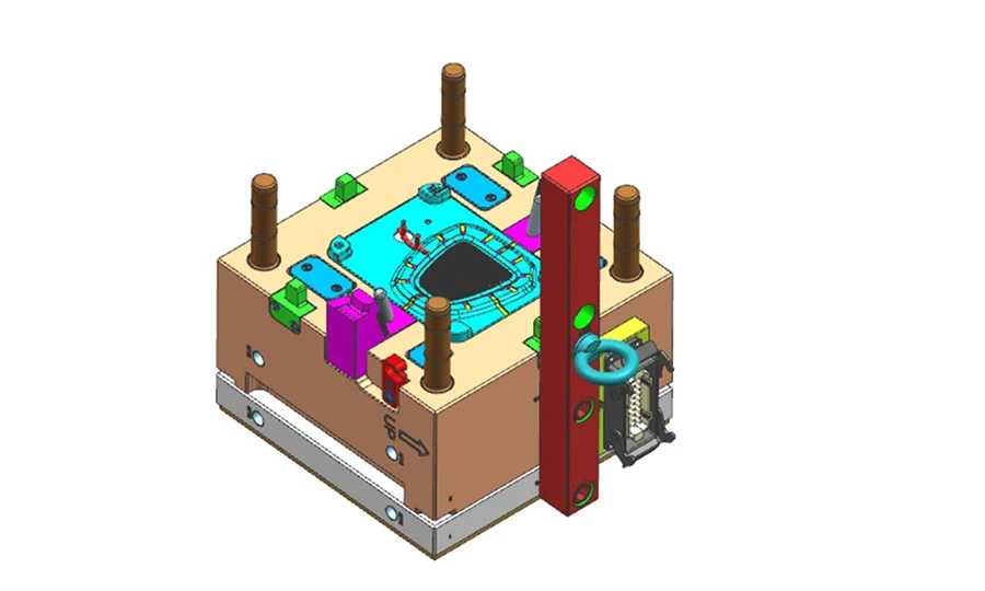 POM injection molded part design